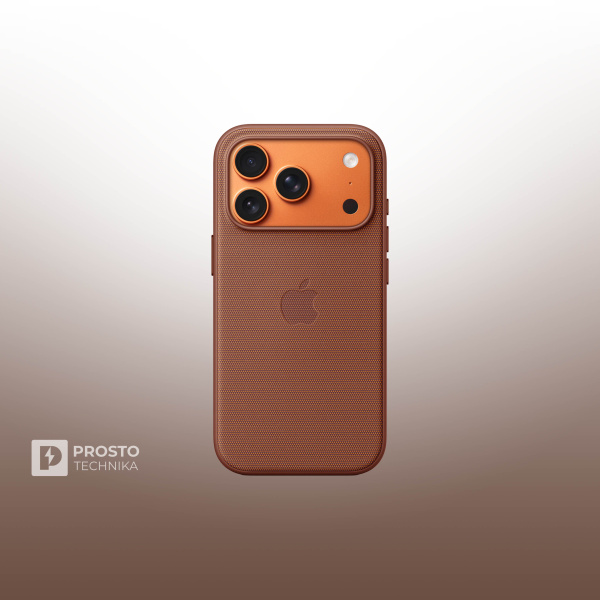 Чехол Apple iPhone 17 Pro TechWoven Case with MagSafe - Sienna